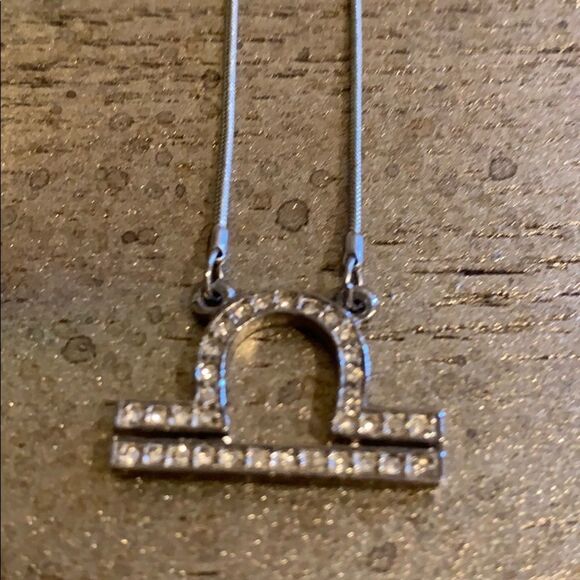 🎉1 hr sale🎉Libra necklace ♎️ - Picture 1 of 4